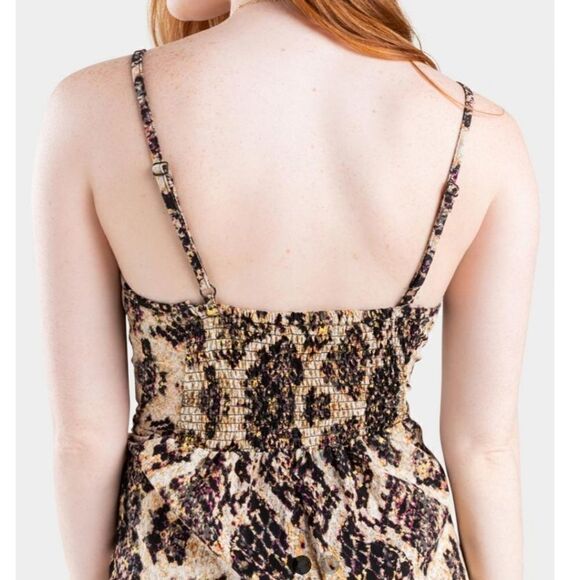 NWT Snakeskin Jumpsuit   - Picture 3 of 4